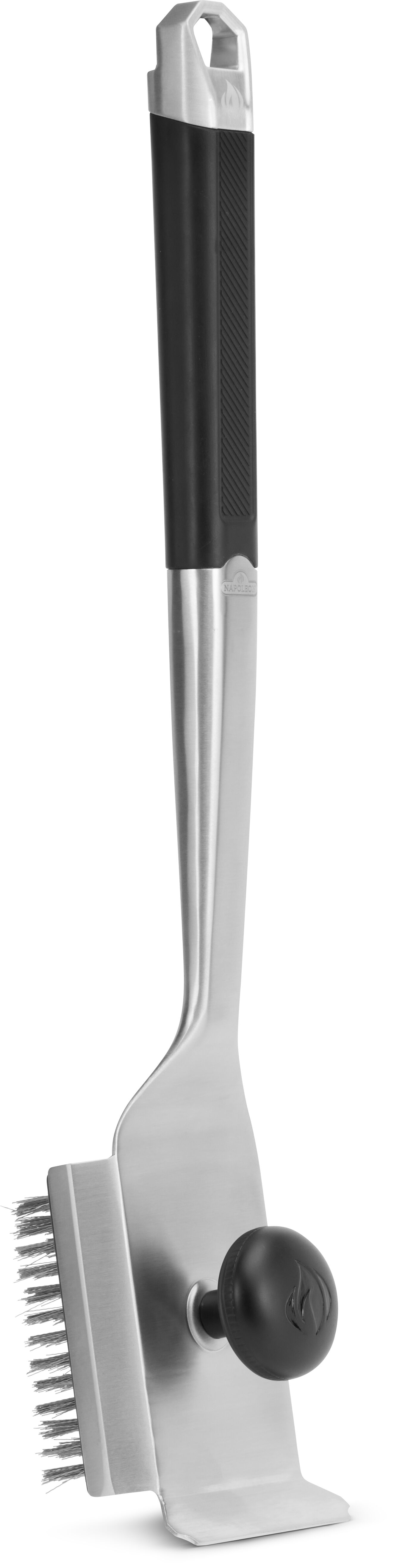 Brosse à gril de luxe en acier inoxydable